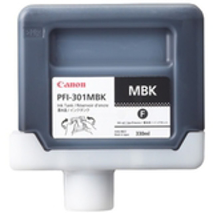 Canon PFI-301 MBK (1485B001) mat črna, originalna kartuša
