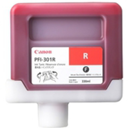 Canon PFI-301 R (1492B001), rdeča, originalna kartuša