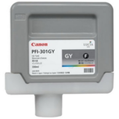 Canon PFI-301 GY (1495B001), Gray, originalna kartuša