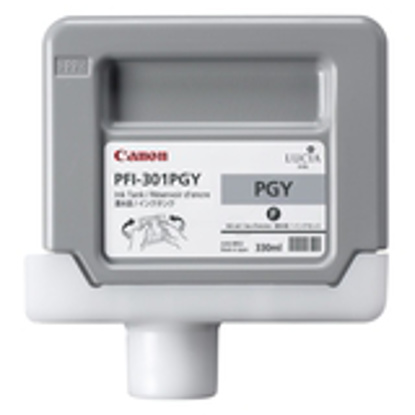 Canon PFI-301 PGy (1496B001) foto siva, originalna kartuša