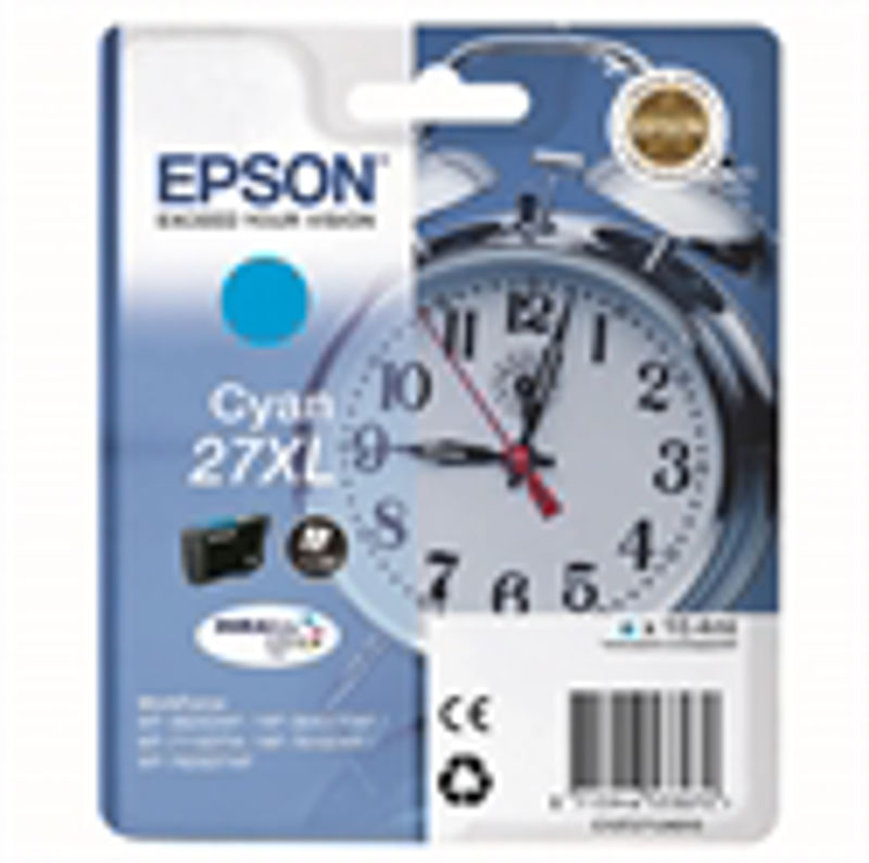 Slika - Epson T2712 C 27XL modra, originalna kartuša
