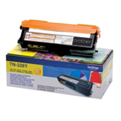 Brother TN-328 Y 6k (TN328Y) rumen, originalen toner