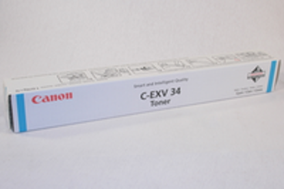 Canon C-EXV 34 C 19k (3783B002) moder, originalen toner