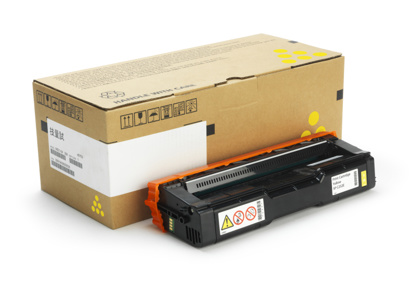 Ricoh SP C252 Y (407719) HC rumen, originalen toner