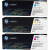 Slika - HP CF440AM Tri-Colour Pack 312A, komplet originalnih tonerjev