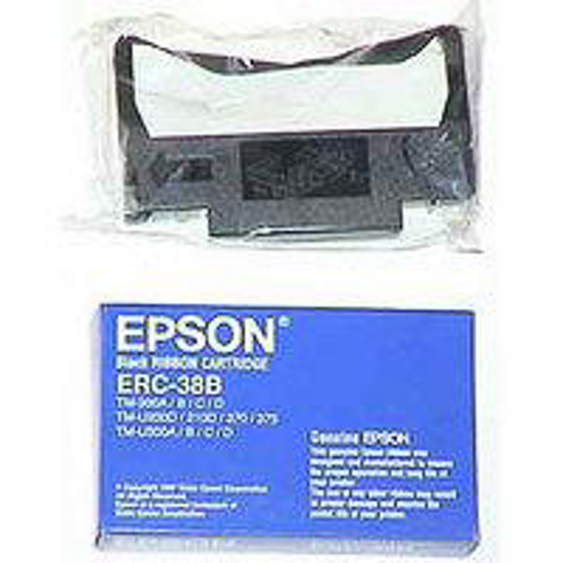 Slika - Epson ERC 38 Bk (C43S015374) črn, originalen trak