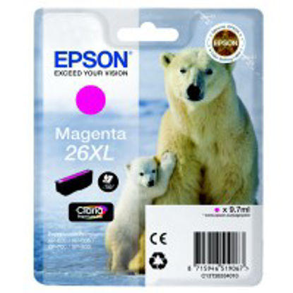 Epson 26XL M (C13T26334010) škrlatna, originalna kartuša