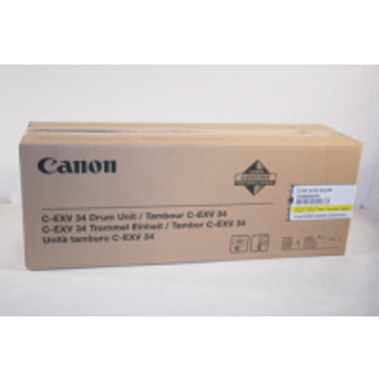 Canon C-EXV 34 Y (3789B003) 36k rumen, originalen boben