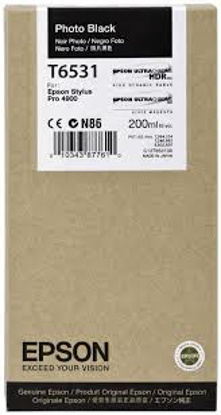 Epson C13T653100 foto črna, originalna kartuša