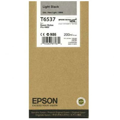 Epson C13T653700 svetločrna, originalna kartuša