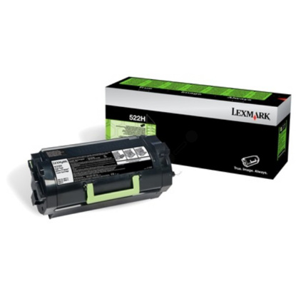 Lexmark 522H (52D2H00) črn, originalen toner