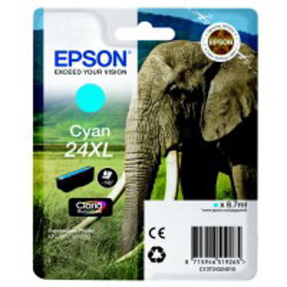 Epson 24 XL (C13T24324010) modra, originalna kartuša