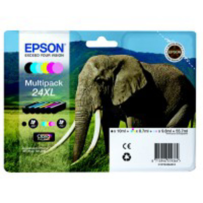 Epson 24 XL (C13T24384010) BK/C/M/Y, komplet originalnih kartuš
