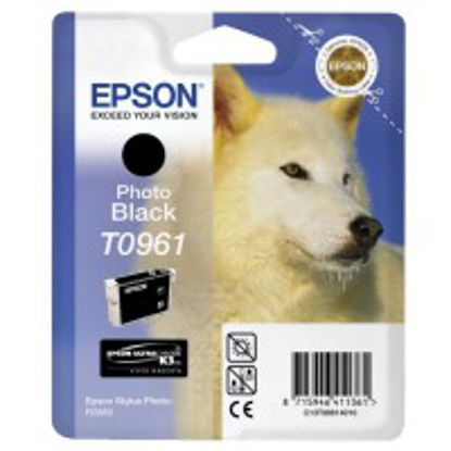 Epson T0961 foto črna, originalna kartuša
