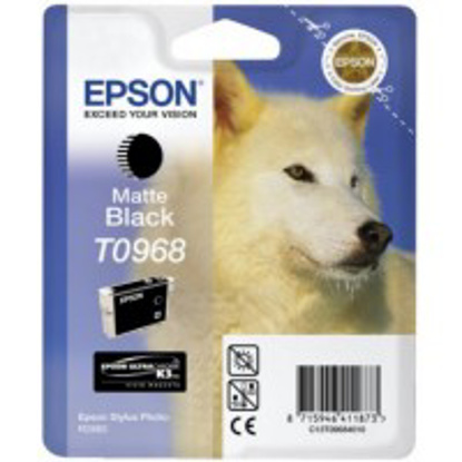 Epson T0968 mat črna, originalna kartuša