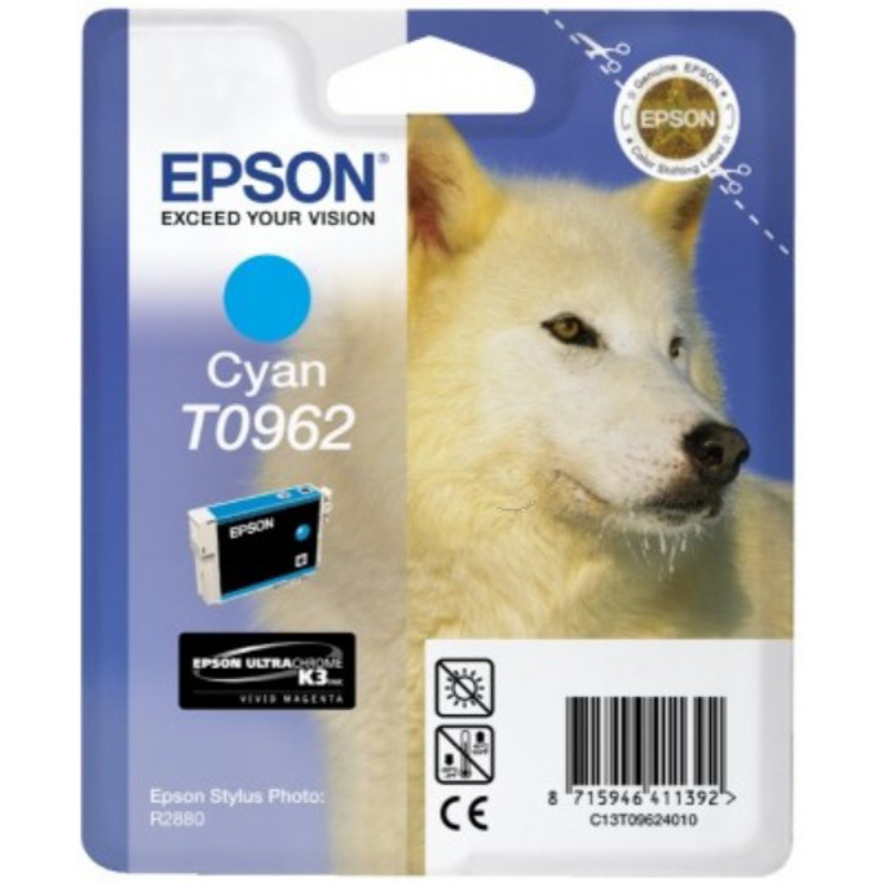 Slika - Epson T0962 modra, originalna kartuša