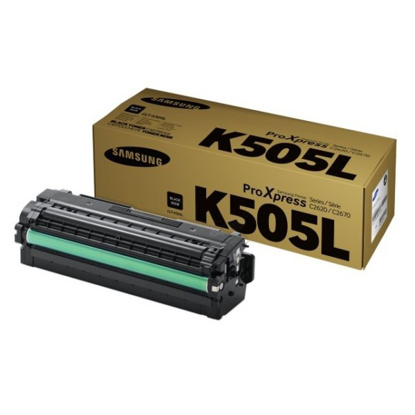 Samsung CLT-K505L (SU168A) črn, originalen toner