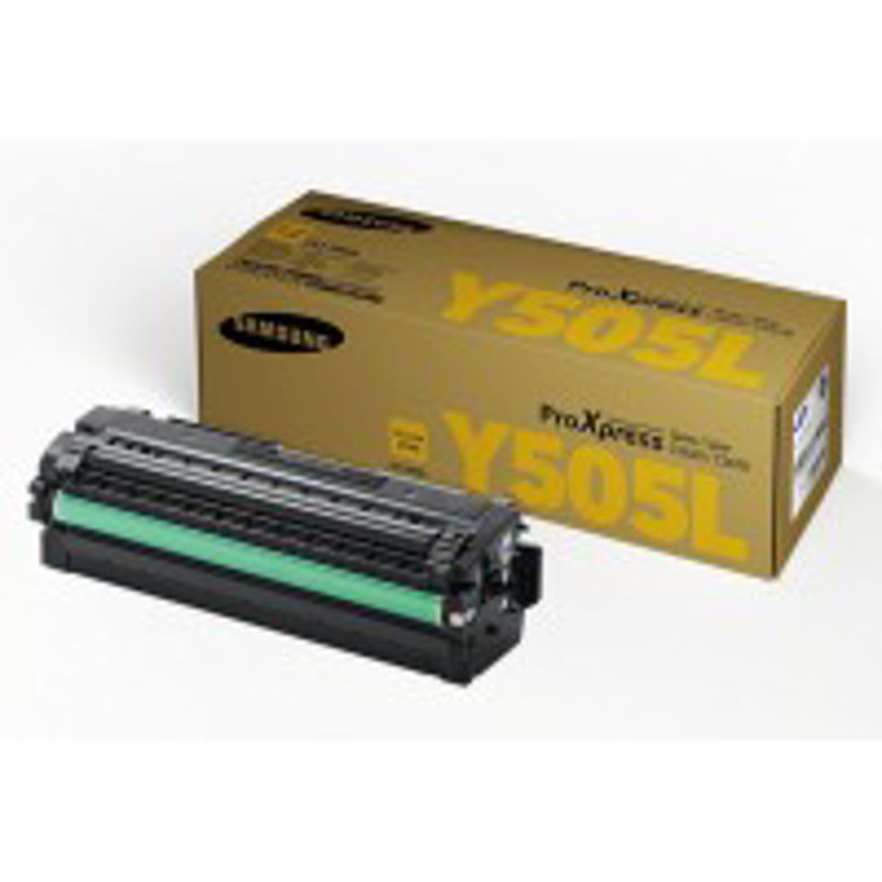Slika - Samsung CLT-Y505L (SU512A) rumen, originalen toner