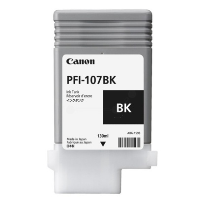 Canon PFI-107BK (6705B001) črna, originalna kartuša