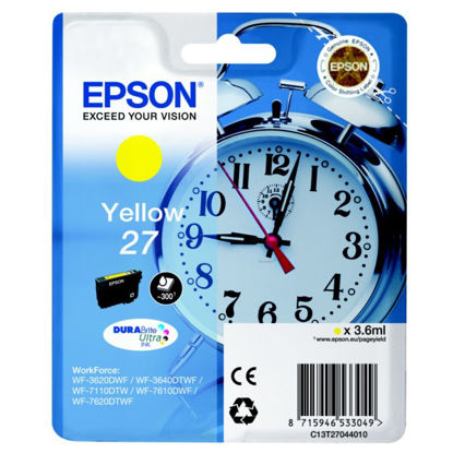 Epson T2704 rumena, originalna kartuša