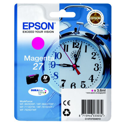 Epson T2703 škrlatna, originalna kartuša