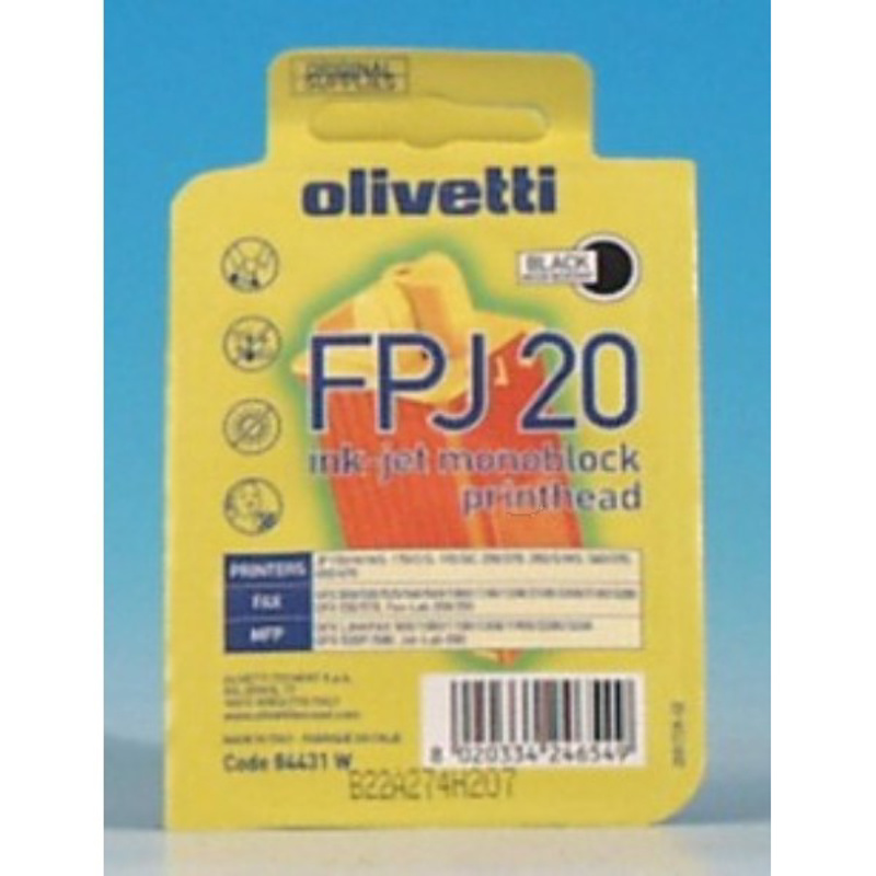 Slika - Olivetti B0384 (FPJ 20) (84431) črna, originalna kartuša