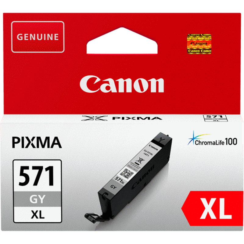 Slika - Canon CLI-571GY XL siva, originalna kartuša