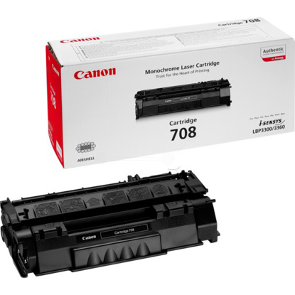Canon CRG-708 (0266B002) črn, originalen toner