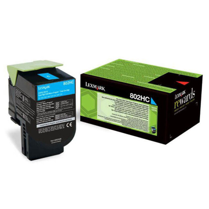 Lexmark 802HC (80C2HC0) moder, originalen toner