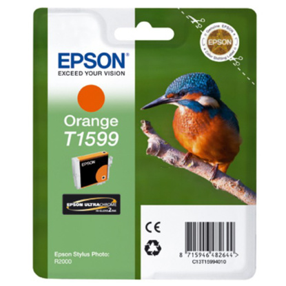 Epson T1599 oranžna, originalna kartuša