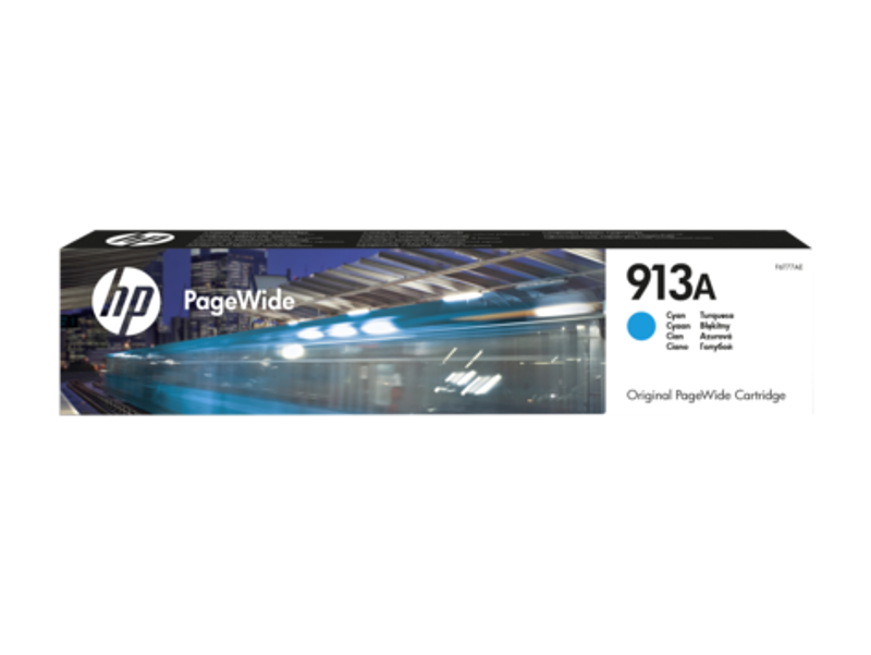 Slika - HP F6T77AE nr.913A modra, originalna kartuša