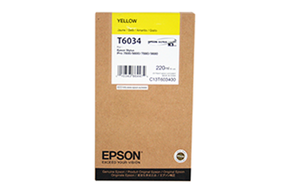 Epson T6034 HC (C13T603400) rumena, originalna kartuša