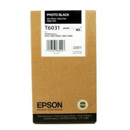 Epson T6031 HC (C13T603100) foto črna, originalna kartuša