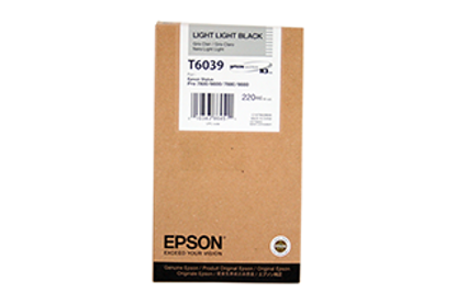 Epson T6039 HC (C13T603900) svetlo svetlo črna, originalna kartuša