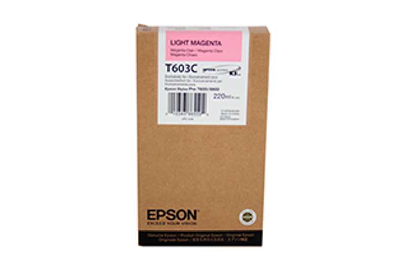 Slika - Epson T603C HC (C13T603C00) svetlo škrlatna, originalna kartuša