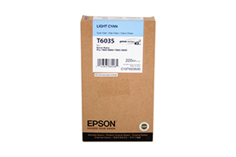 Slika - Epson T6035 HC (C13T603500) svetlo modra, originalna kartuša