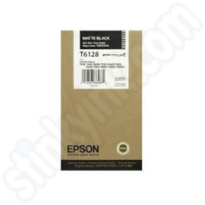 Epson T6128 (C13T612800) mat črna, originalna kartuša