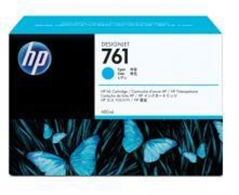 Slika - HP CM994A nr.761 modra, originalna kartuša
