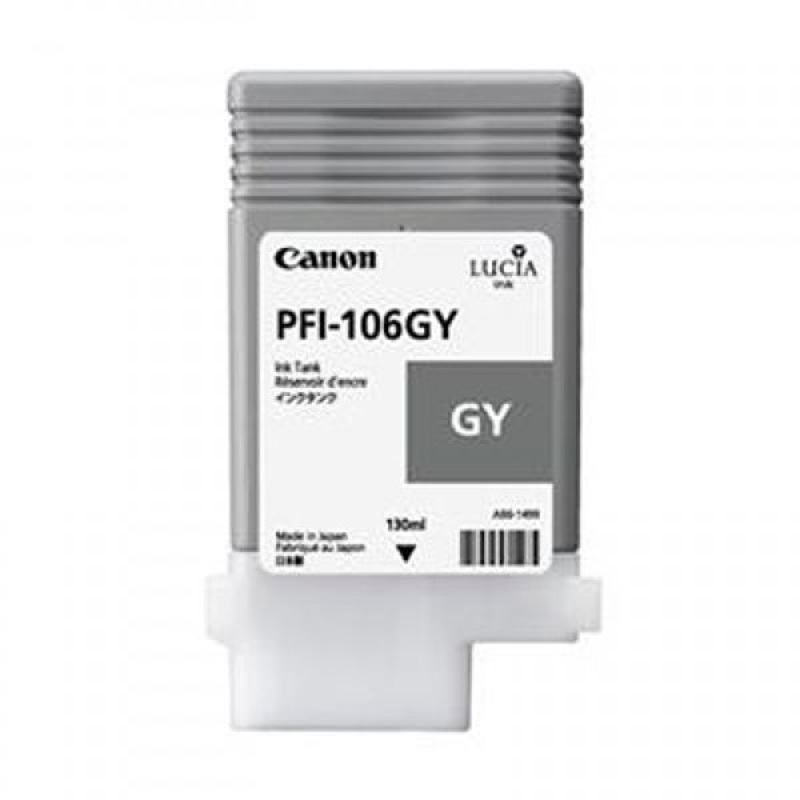 Slika - Canon PFI-106GY (6630B001) siva, originalna kartuša