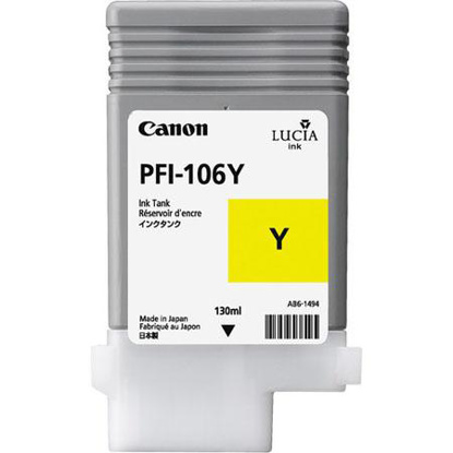 Canon PFI-106Y (6624B001) rumena, originalna kartuša