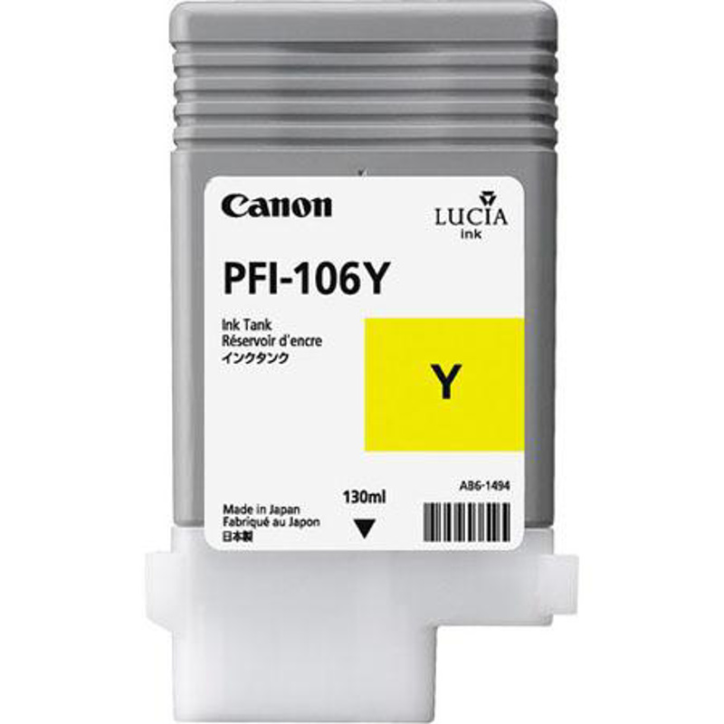 Slika - Canon PFI-106Y (6624B001) rumena, originalna kartuša