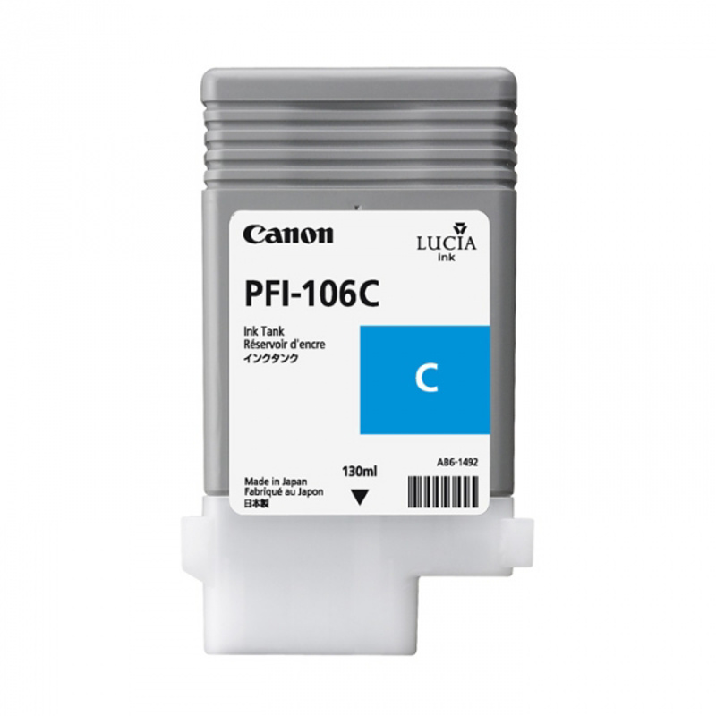Slika - Canon PFI-106C (6622B001) modra, originalna kartuša