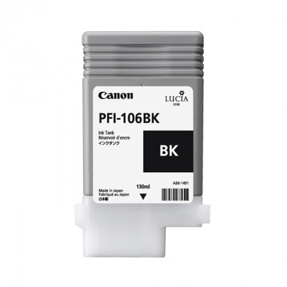 Canon PFI-106BK (6621B001) črna, originalna kartuša
