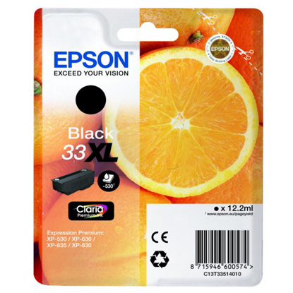 Epson 33XL T3351 črna, originalana kartuša