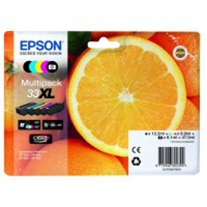 Epson 33XL T3357 Multipack PB/B/C/Y/M, komplet originalnih kartuš
