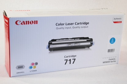 Canon CRG-717C (2577B002) moder, originalni toner