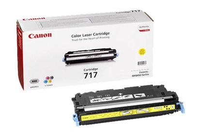 Canon CRG-717Y (2575B002) rumen, originalni toner