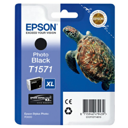 Epson T1571 XL Photo črna, originalna kartuša