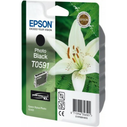Epson T0591 foto črna, originalana kartuša