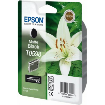 Epson T0598 mat črna, originalana kartuša